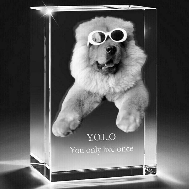 3D Rectangle Crystal - Small