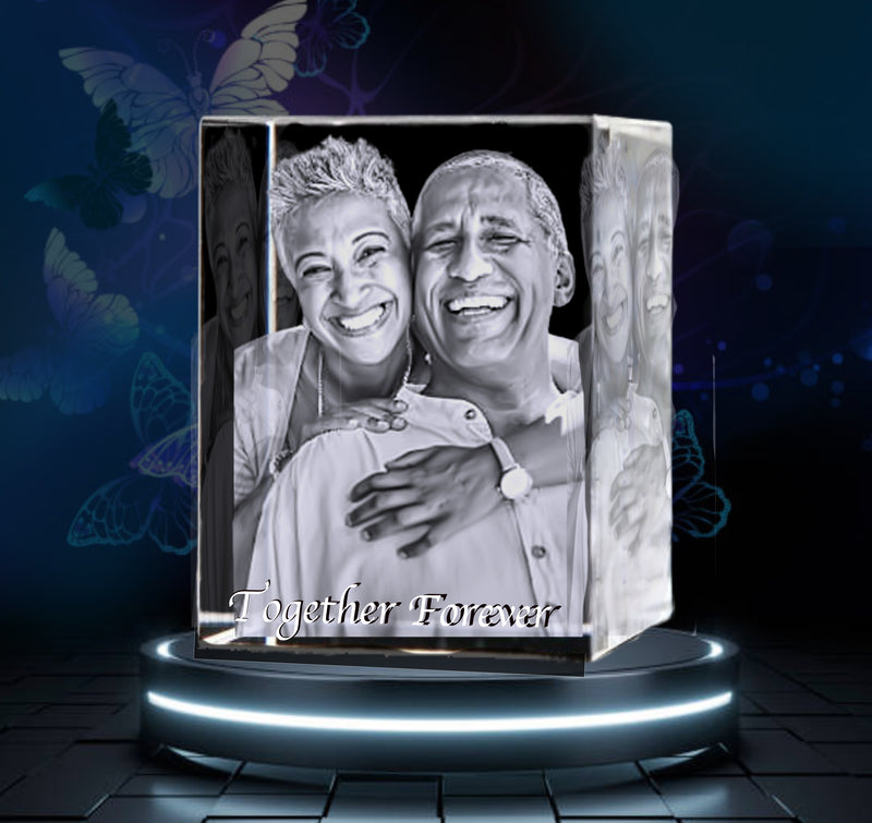 Small Rectangular Crystal plus Free Light Base