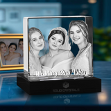 wedding gift, wedding gift ideas, 3d crystal, 3d crystal photo, 3d crystal canada, 3d crystal vancoover, 3d crystal usa