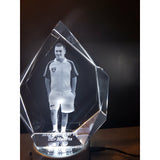 3D Crystal Prestige -2.5kg/ XLarge /170x135x60mm - Solid Crystals | 3D Photo Crystal Shop | Laser engraved Glass Awards & Trophies