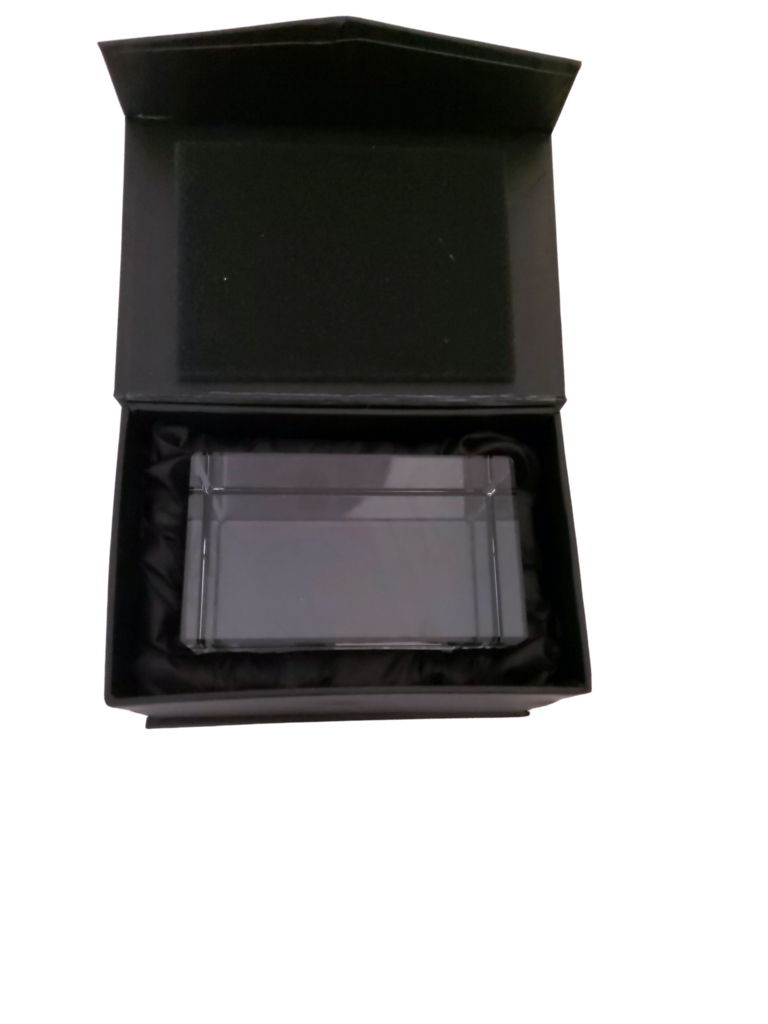 Gift box, Solid crystals, presentation box, how its made