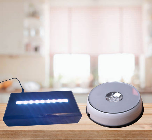 LED Light Base for Crystals