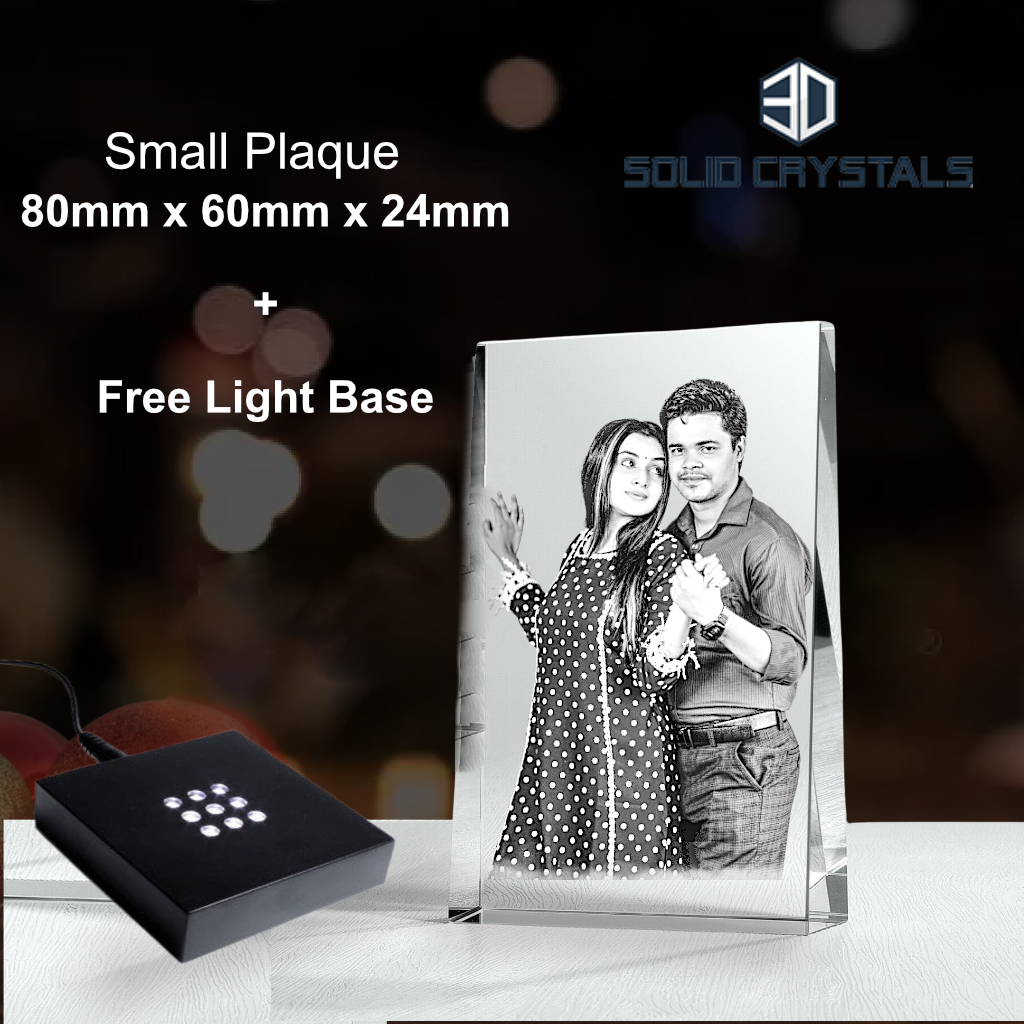 Plaque Small plus Free Light Base