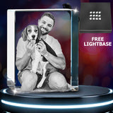 2D Rectangle Small with Light Base