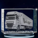 3D Signature Crystal + Light Base