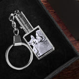 keyring,  personalised keyring, rectangular keyring, glass keyring, LED Keyring, keychain