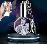Octagon Keyring