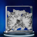 square crystal, 3d crystal square, solid crystal