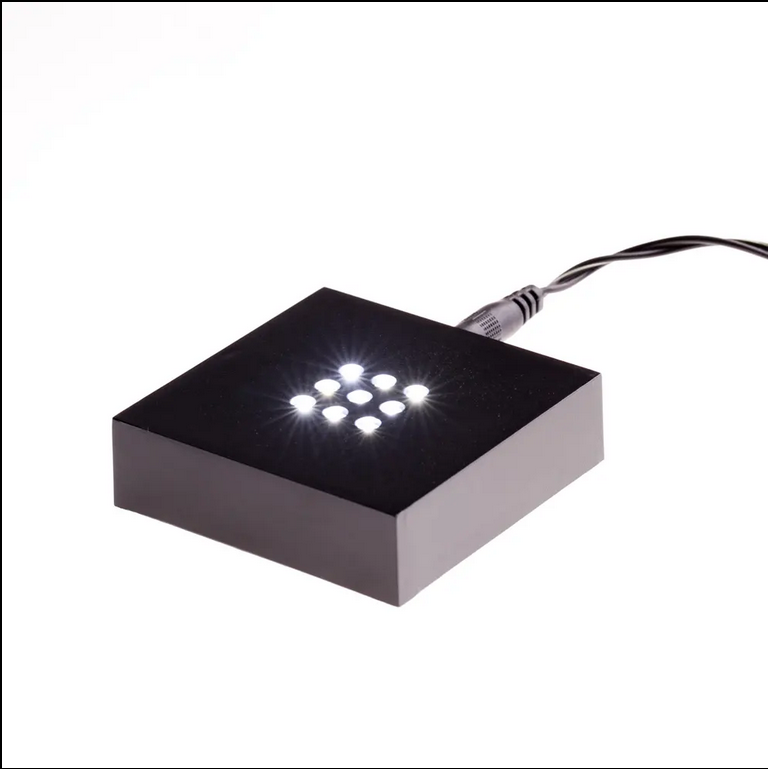 light base, LED light base, crystal light base