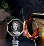 wine stopper, gifts uk, wedding gift, pet gifts, Wine stopper, personalised wine stopper, wine, wine accessories, 2D Crystal, Crystal Engraving, Personalized Glass Gifts, Laser Etched Crystals, Custom Photo Crystals, 3D Pet Memorials 