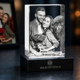 anniversary gift, gift ideas, anniversary gift ideas, 3dcrystal photo, photo crystal