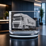 3D Signature Crystal + Light Base