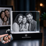 square crystal, 3d square, 3d gift, solid crystal, crystal engraving, laser engraving, laser etching