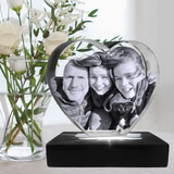 3D Crystal Heart