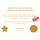 3D Crystal Glass Block - 100x100x40mm - Medium - Solid Crystals | 3D Photo Crystal Shop | Laser engraved Glass Awards & Trophies