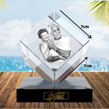Diamond 3D crystal, personalized crystal, laser engraved, luxury, custom crystal diamond shaped, diamond keepsake, glass, sparkling, elegant, timeless, bespoke