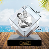 3D Photo Crystal Diamond - Large - Solid Crystals | 3D Photo Crystal Shop | Laser engraved Glass Awards & Trophies