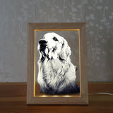 2D LED Light-Up Glass Picture Frame 2D (300mm x 400mm x 10mm) XL