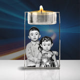 3D Candle Photo - Christmas Gift - Personalised Gift - USA - London