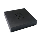 LED Square Light Stand Base - Solid Crystals