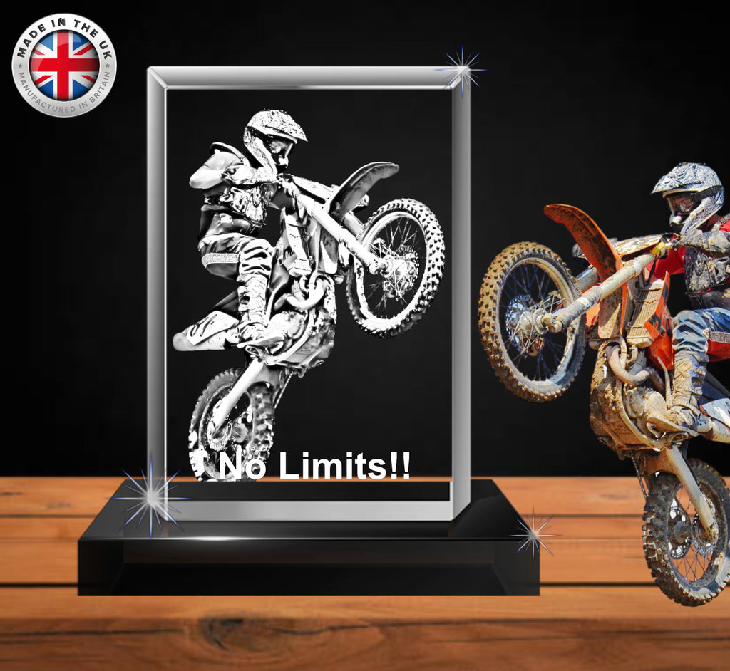 3D Photo in Glass Gift - 80x50x50mm - Small - Solid Crystals | 3D Photo Crystal Shop | Laser engraved Glass Awards & Trophies