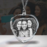 Crystal Glass Necklace (T)