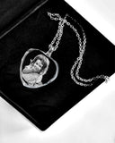 Crystal Glass Necklace (T)