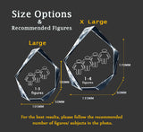 3D crystal, Personalized 3D crystal, 3D crystal photo, Custom 3D crystal engraving, 3D crystal gift, Laser engraved crystal, 3D crystal keepsake, 3D crystal art, Crystal photo block, 3D crystal memorial.Laser engraved Glass Awards & Trophies