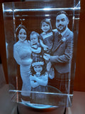 3D rectangular crystal, Personalized rectangular crystal, Custom 3D rectangle crystal, Rectangular crystal photo, 3D crystal rectangle gift, Laser engraved rectangle crystal, 3D crystal photo block, Rectangular crystal keepsake, Engraved rectangle crystal, 3D rectangle crystal award