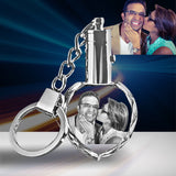 2D Heart Keyring (T)